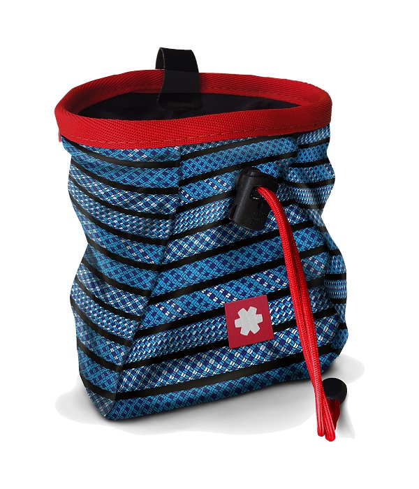 Ocún pytel na magnezium Lucky + Belt, modrá
